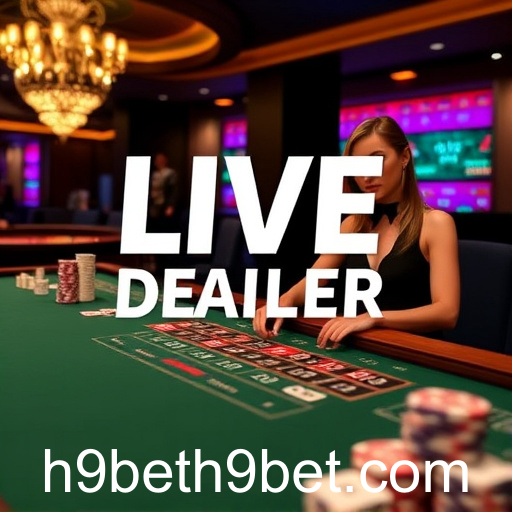 Explorando a Categoria 'Live Dealer' na H9bet: Uma Experiência Autêntica de Cassino